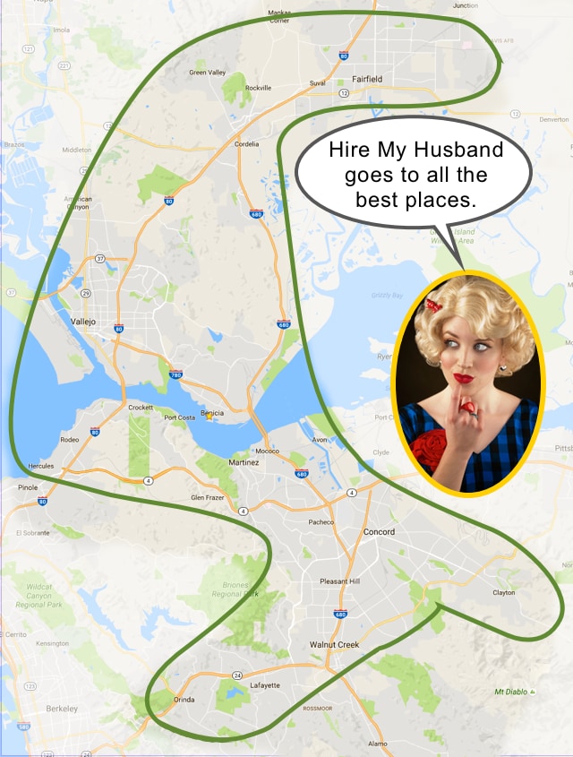 Hire My Husband Service Area